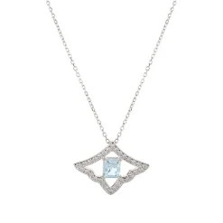 Brazilian Aquamarine Necklace