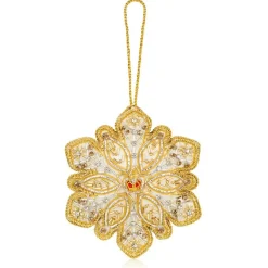 Buckingham Palace Crystal Snowflake Decoration