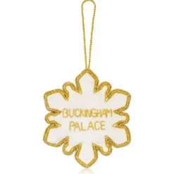 Buckingham Palace Crystal Snowflake Decoration