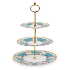 Coat Of Arms 3 Tier Cake Stand