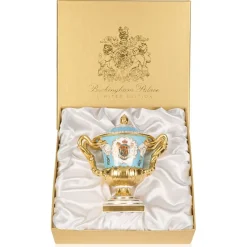 Limited Edition Coat Of Arms Gadroon Vase