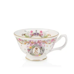 Queen Elizabeth Ii Commemorative Teacup And Saucer