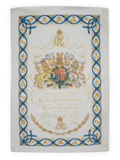 The Coronation Tea Towel