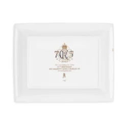 The King'S 75Th Birthday Limited Edition Navy Tray
