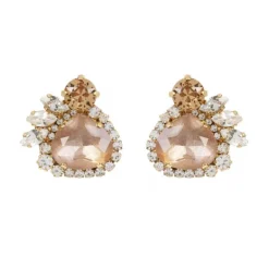 Vicki Sarge Pink Stud Earrings