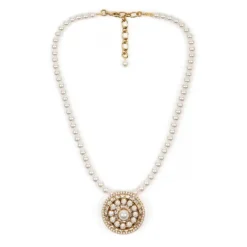 Vicki Sarge Single Strand Pearl Necklace